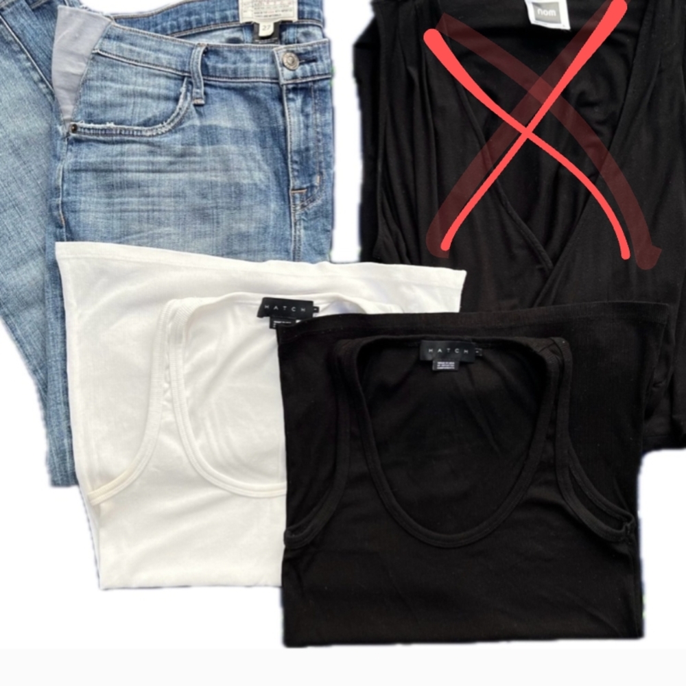 HATCH Maternity Jeans And Tanks